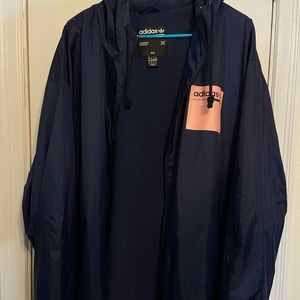 Adidas Fleece Windbreaker, LIKE NEW
